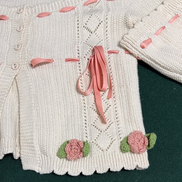 Forever 21 Cream Knit Sweater - Picture 4 of 4